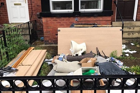 Rubbish-Removal-Rotherham-front-garden