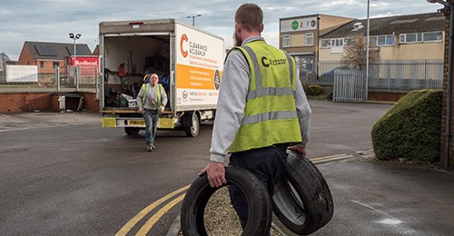 waste-disposal-Rotherham-team-Tyres