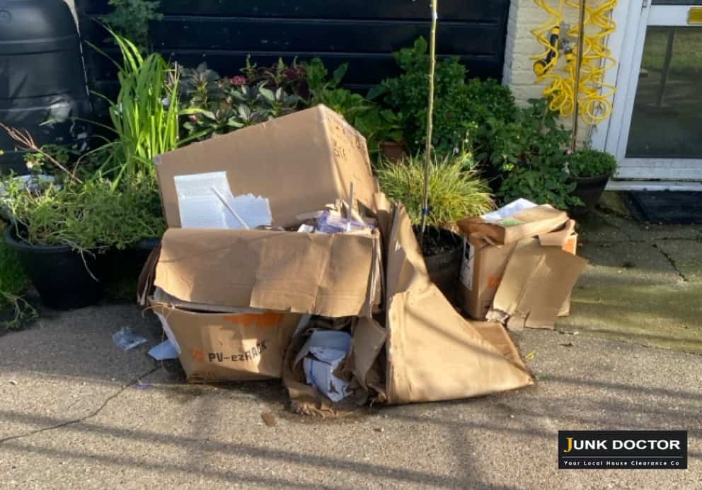 junk-removal-Rotherham-cardboard
