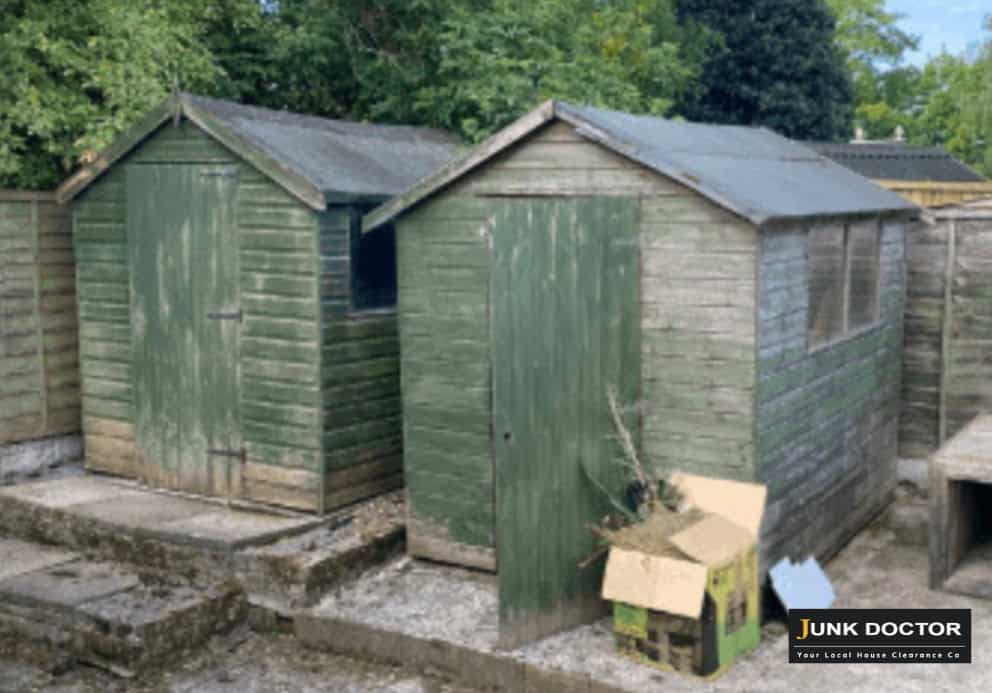 shed-removal-Barnsley-two-sheds